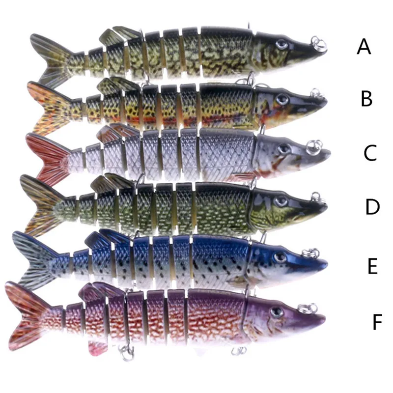 Multi section Lure Bait 12.7cm 20g Fishing Multi section Bionic Fishing Bait Suppliesin Fishing