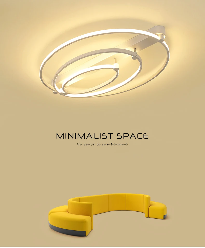 led ceiling light modern lamp living room lighting fixtures 2