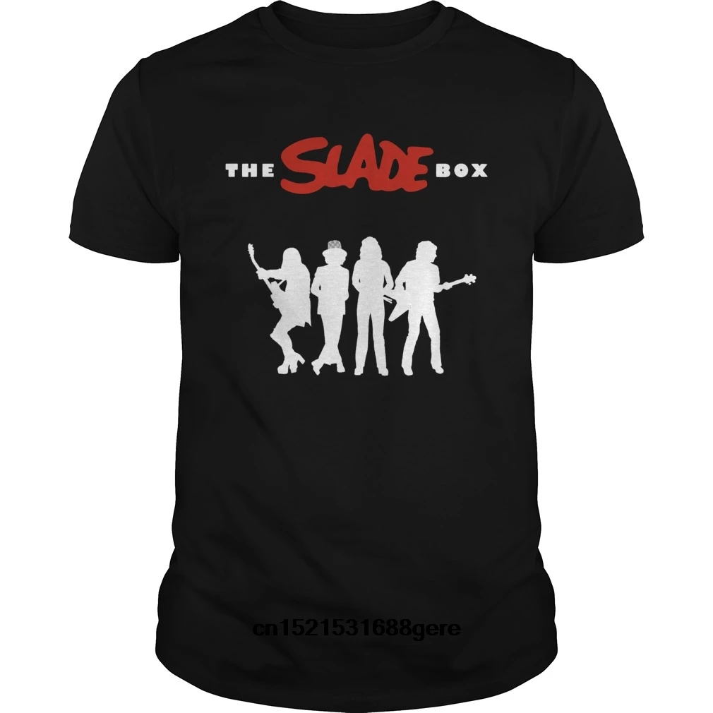 Gildan funny t shirt Slade Band Tshirt tshirt men teeTShirts