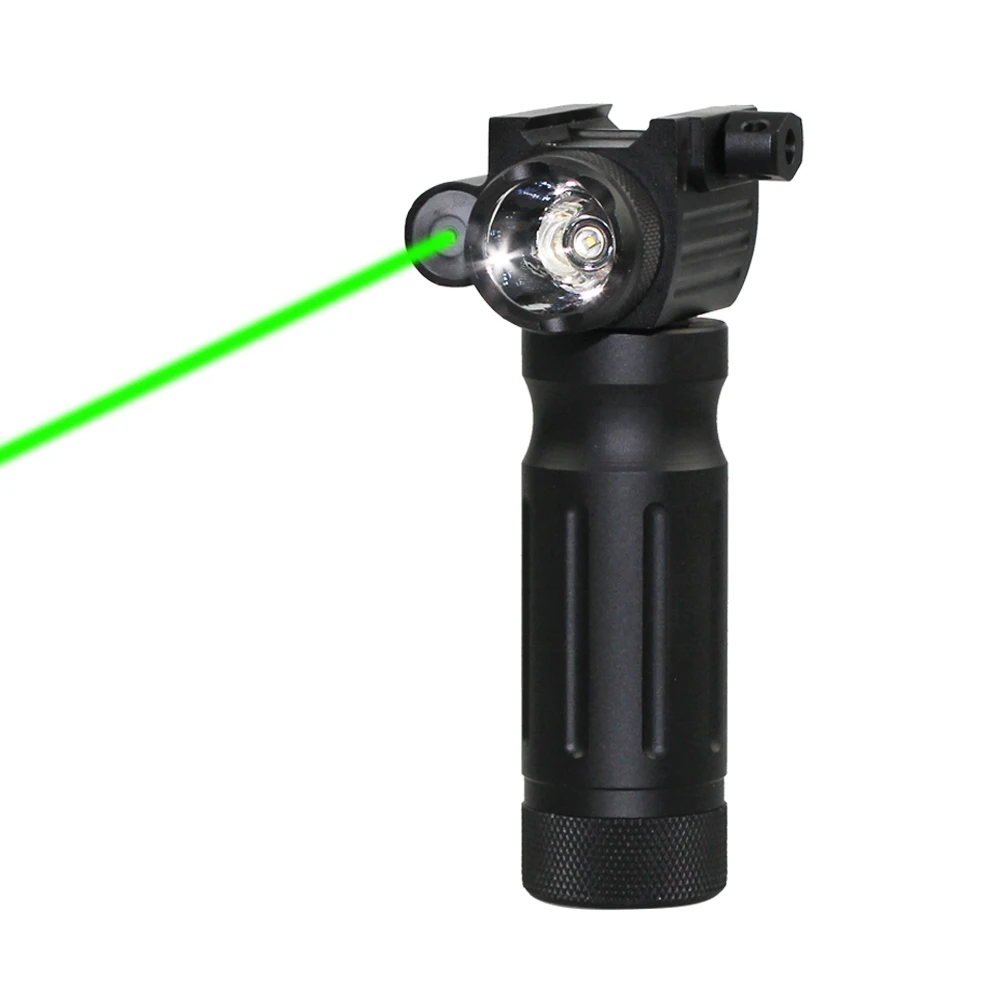 

SPINA OPTICS Tactical Green Dot hand grip Green laser flashlight Tactical flashlight grip one strong light tube outdoor sports