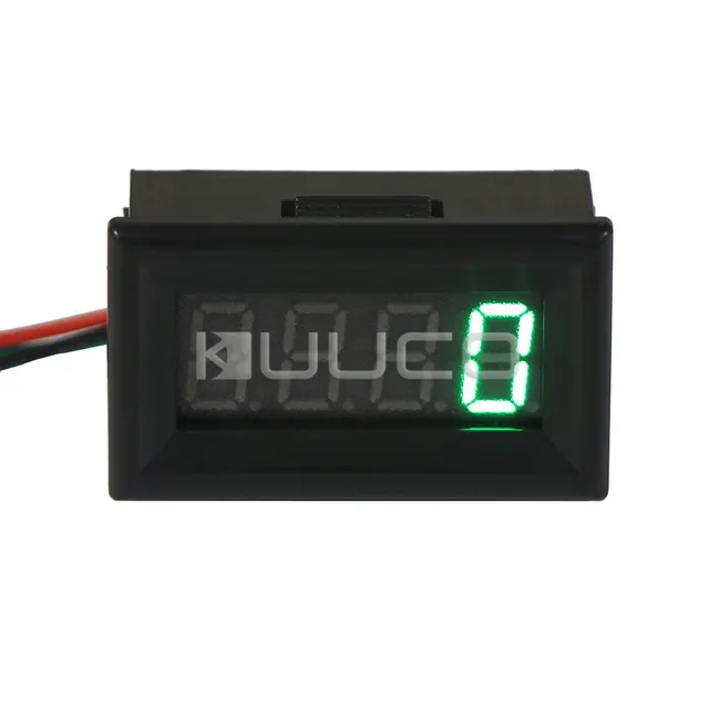 DC 7 30V Tacho Panel Meter High Accuracy Green LED TachoMeter DC 12V