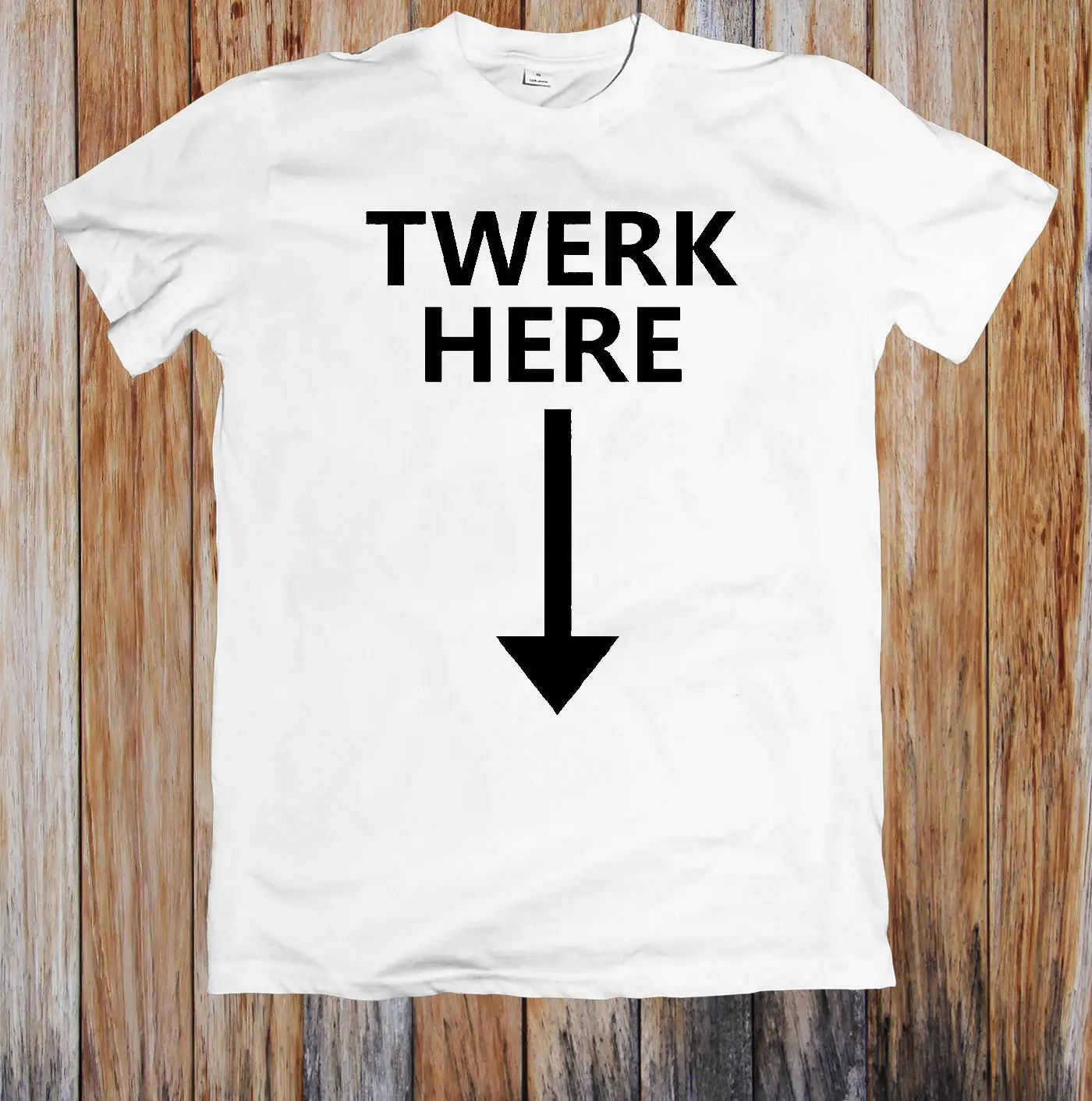 TWERK HERE забавная танцевальная футболка унисекс стильная круглая футболки на заказ
