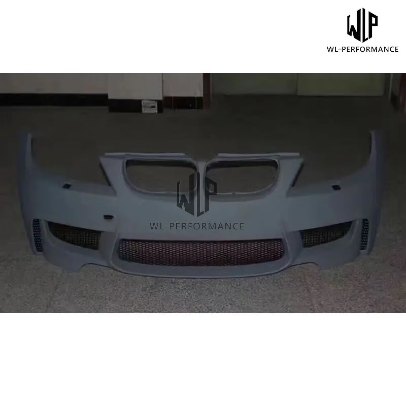 E90 ПУ Неокрашенная Передняя фотография для BMW 325i 1M Style Car Body Kit 2008 2012|Обвесы| |