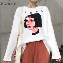 Футболки Harajuku женские свободные Мультяшные милые безрукавки корейский стиль с круглым вырезом шикарные женские футболки повседневные милые школьные модные милые девочки