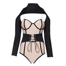 Сексуальный танцевальный костюм, женский комбинезон в стиле джаз-фанк, ночной клуб, танец на шесте, боди, DJ сценическая одежда для певцы танцовщицы, наряд DC1026