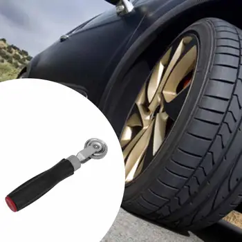 

Portable tire repair glue solid wheel tire repair tool car tire repair roller compaction handle tool