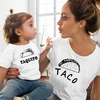 Cut Price Tshirts Tee-Outfits Matching Daughter Mommy Baby Me And Summer Casual Taquito Taco m6wVXQQo