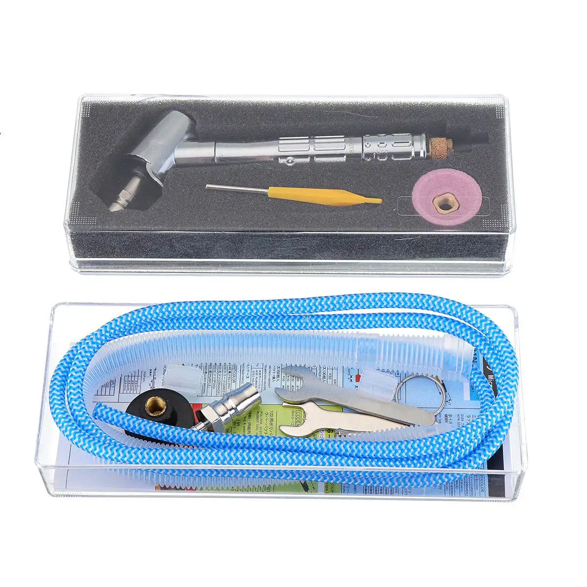 

1Set 135-degree Angle Head Pen Type Air Grinder Set 90Psi Pneumatic Grinding Machine For Deburring Parts 1/4" Air Inlet