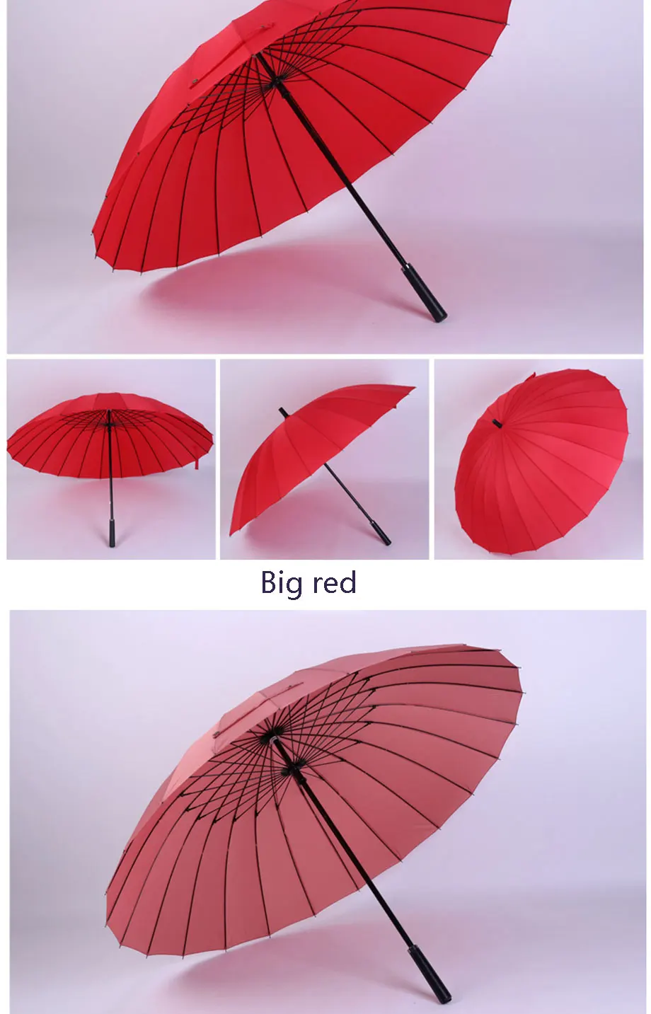 Зонтик с 24 Костями для увеличения 2-3 человек Женский Мужской автомобиль роскошный большой ветрозащитный прямой зонтик корпорация зонтик
