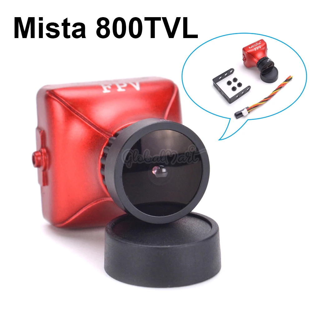 Модернизированная камера Mista 800TVL CCD 2 1 мм широкоугольный HD 1080P 16:9 OSD FPV | Детали и аксессуары -32949310274