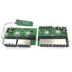 OEM новая модель 16 коммутатор Desktop RJ45 модуль-коммутатор 10/100/1000 Мбит/с концентратор Lan switch16 Порты и разъёмы как otherboard