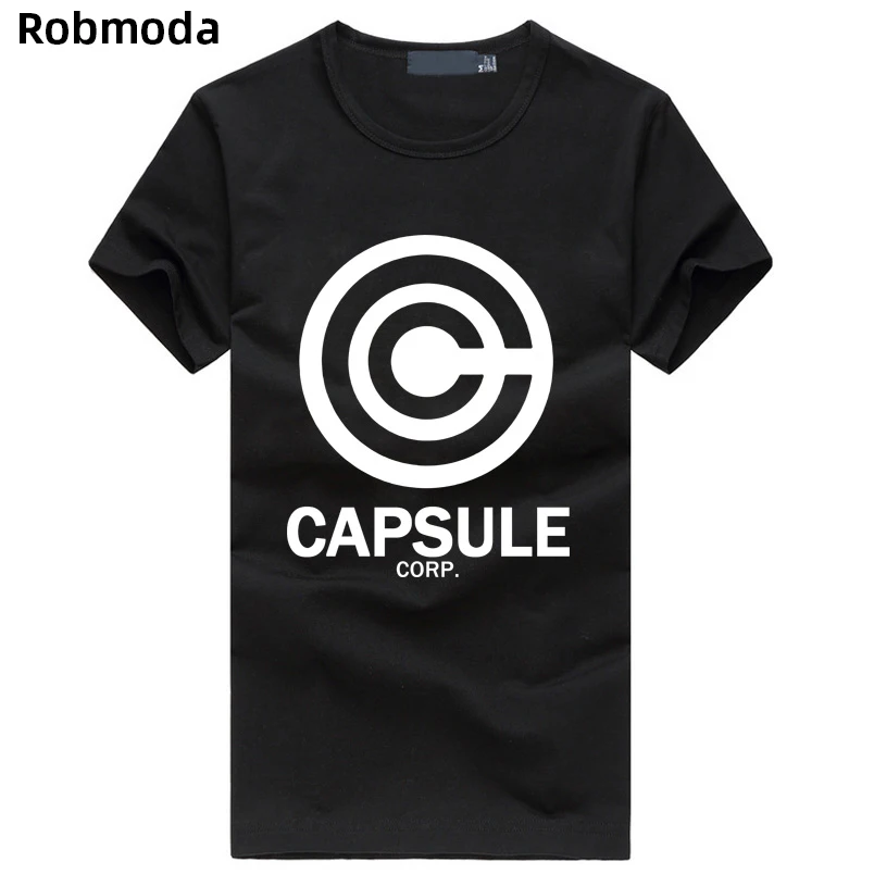 

Japanese anime Dragon Ball Z Capsule Super Saiyan Hot Men's T-shirts Cotton Hip Hop Brand Clothing Leisure Short Sleeve tshirt