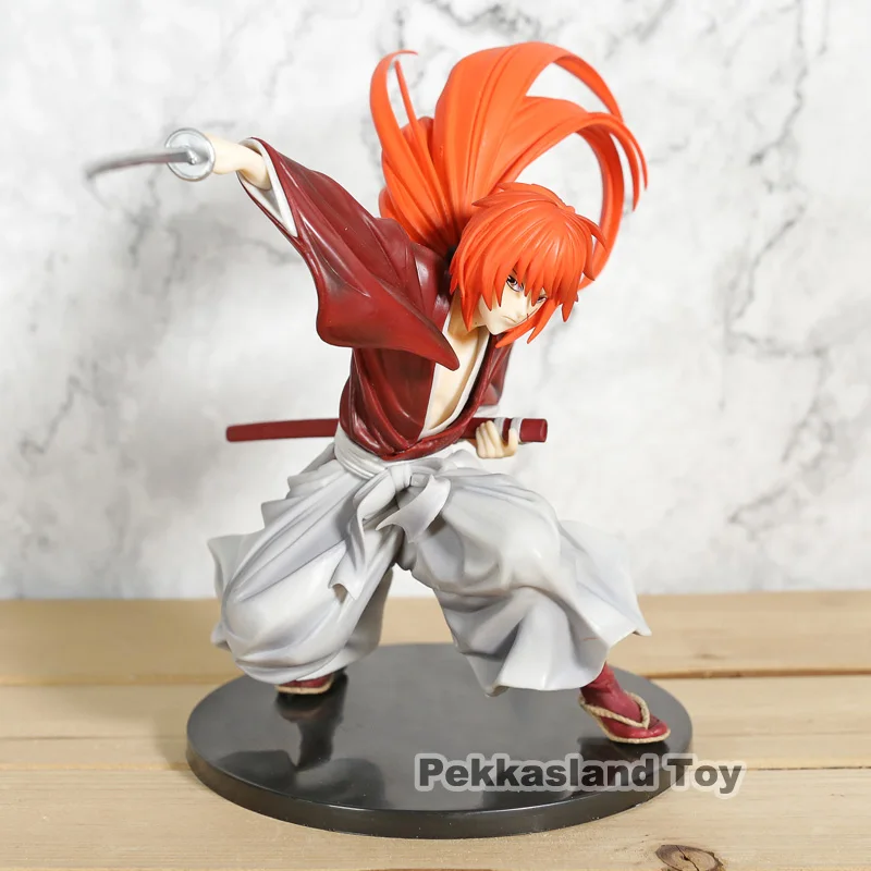Экшн-фигурка из ПВХ Коллекционная модель игрушки Rurouni Kenshin HIMURA KENSHIN | Игрушки и