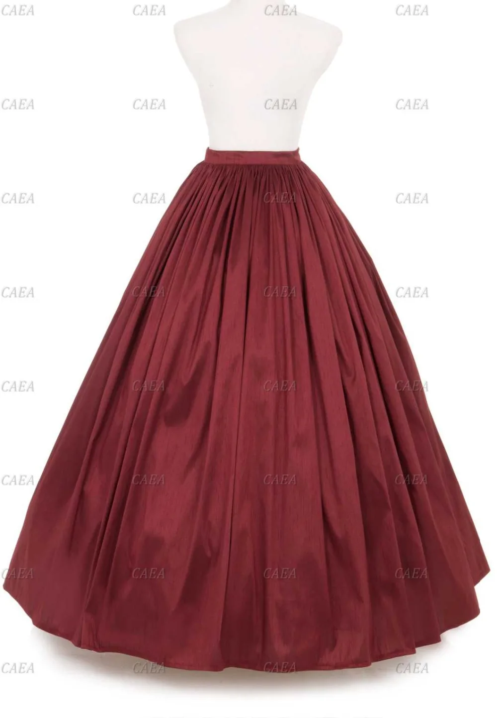 Dupioni Civil War Styled Skirt