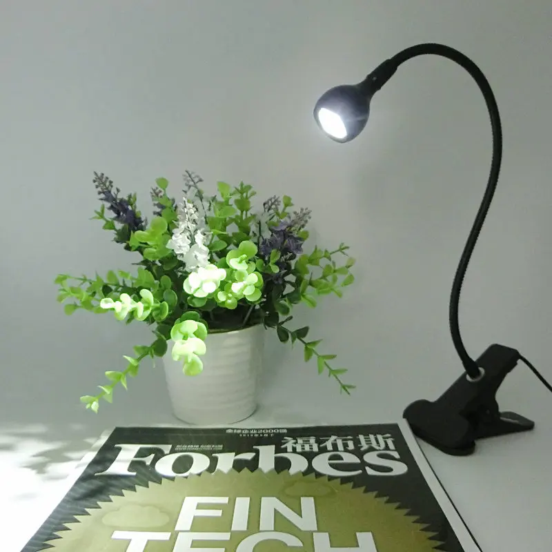 Светодиодный свет книги с зажимом USB светодиодный настольный свет лампа для чтения на пружинном креплении USB блок Питания настольная лампа для чтения лампы для чтения для учебы