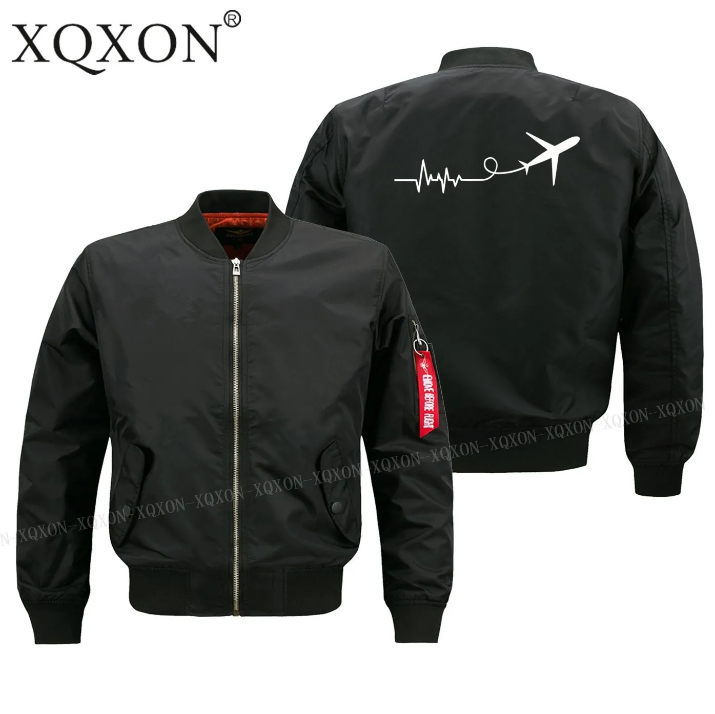 

XQXON-new men pilot jacket Spring fall winter clothes Pilot Heartbeat plane man Coats Jackets (Customizable) J207