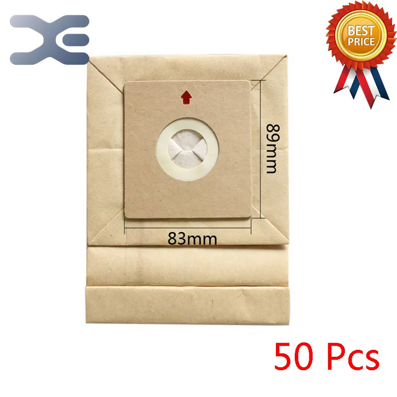 50Pcs High Quality Fit Midea Vacuum Cleaner Accessories Garbage Collection Paper Bag QW12T-05F / 12T-07K / 12T-07C обогреватель midea ndk20 12t