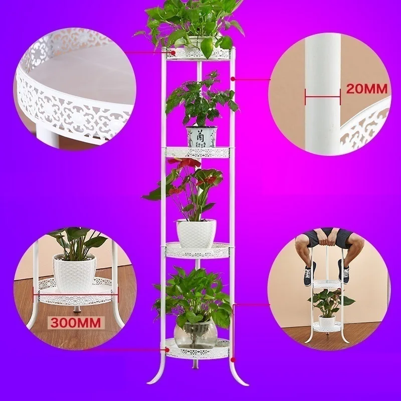 Decorative Metal Mensole Per Fiori Garten Dekoration Decoracion Exterior Balkon Saksisi Balcon Balcony Stand Flower Plant Shelf Decorative Metal Mensole Per Fiori Garten Dekoration Decoracion Exterior Balkon Saksisi Balcon Balcony Stand Flower Plant Shelf