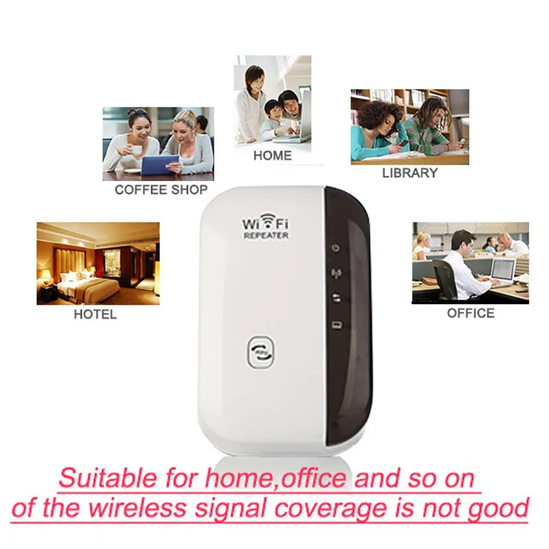Wi Fi репитер 300 Мбит/с 802.11N/B/G 2 4 ГГц|Беспроводные роутеры| |