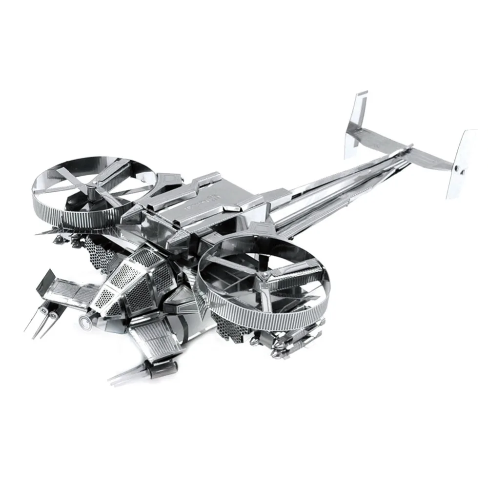 

New 1pc 3D Metal Puzzle Avatar Scorpion Helicopter Model Educational Toy best gift to children drop shipping