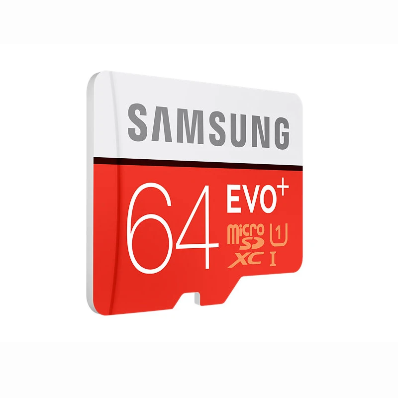 Samsung памяти 64 г SDHC SDXC TF80M класс EVO+ MicroSD класс 10 микро-sd MB-MC64D C10 UHS TF транс флешка карта памяти микро сд для телефона карта памяти для телефона