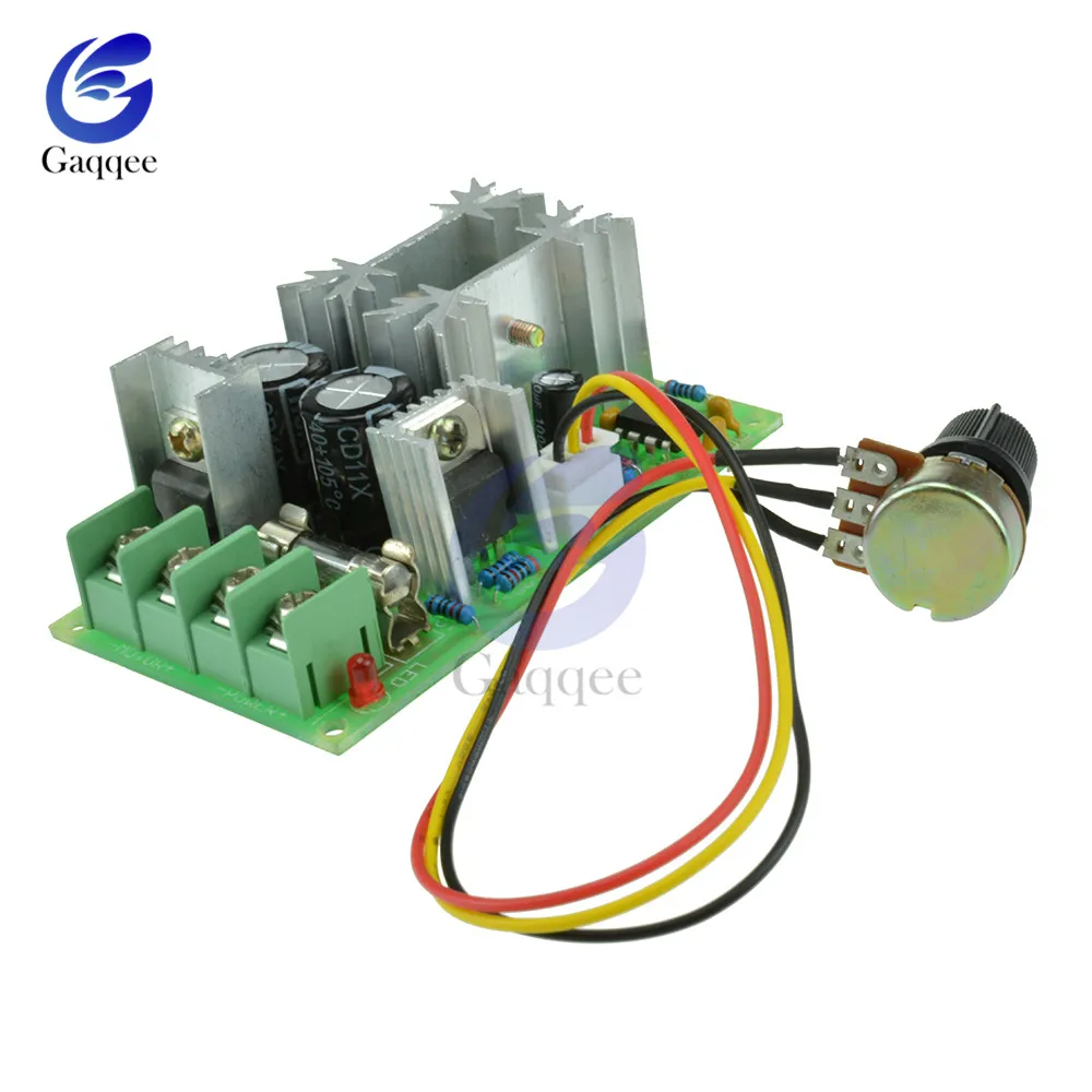 Details about   DC 10-60V 6A PWM DC Motor Speed Controller Reversible Switch Regulator Switch 