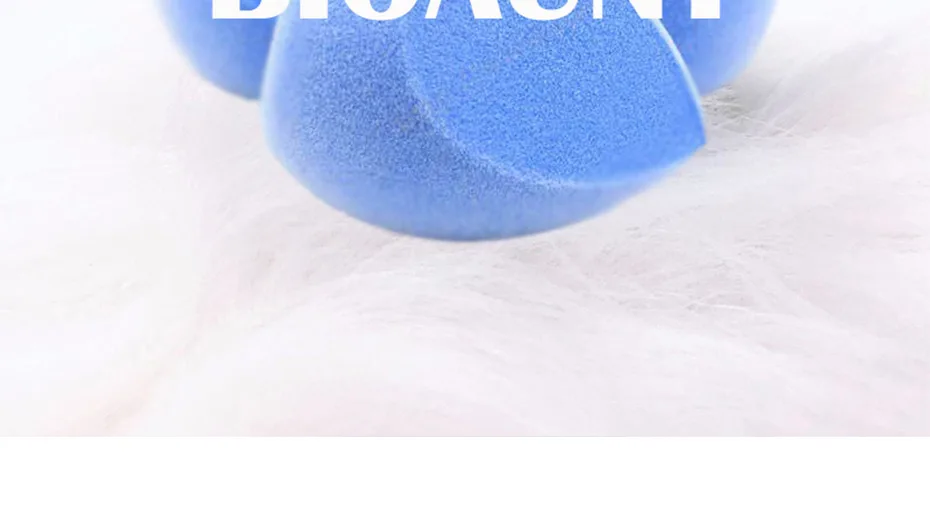 BIOAUNT 1 шт. Pro спонж для нанесения пудры Puff Drop-shaped скошенный бархат косметический Puff макияж инструменты для лица отбеливающий увлажняющий bb-крем и румяна