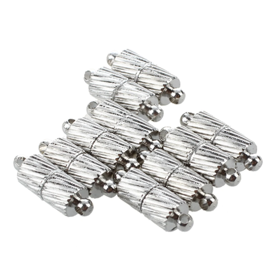 10 X Silver Tone Metal Necklace Clasps 15x5mm necklace claspnecklace