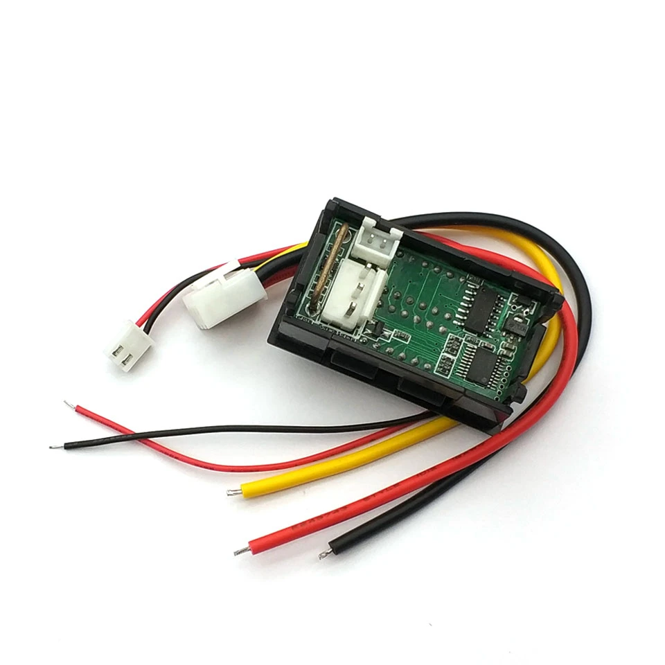 Вольтметр амперметр светодиодный 10 А 0 100 В постоянного тока А|gauge volt|gauge metergauge panel |