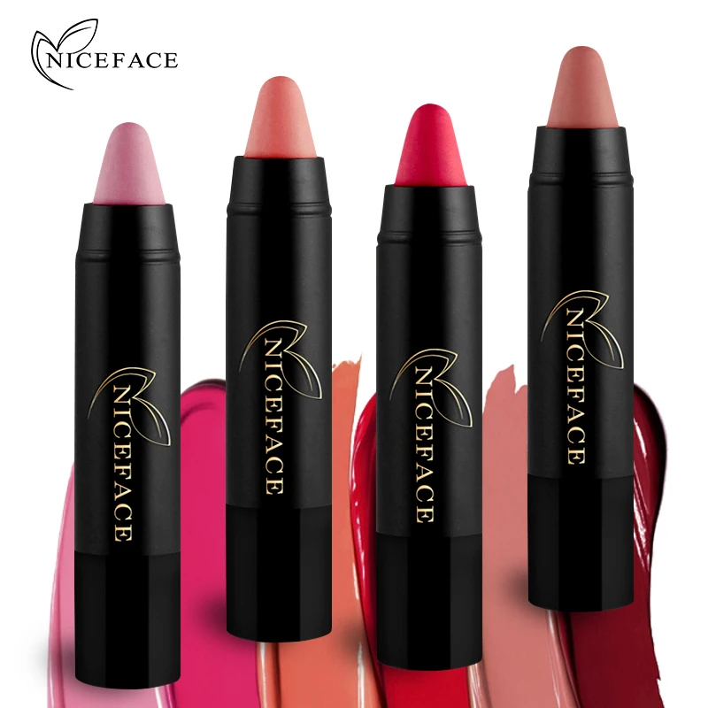 Водостойкая Матовая жидкая помада NICEFACE с эффектом увлажнения гладкая Помада