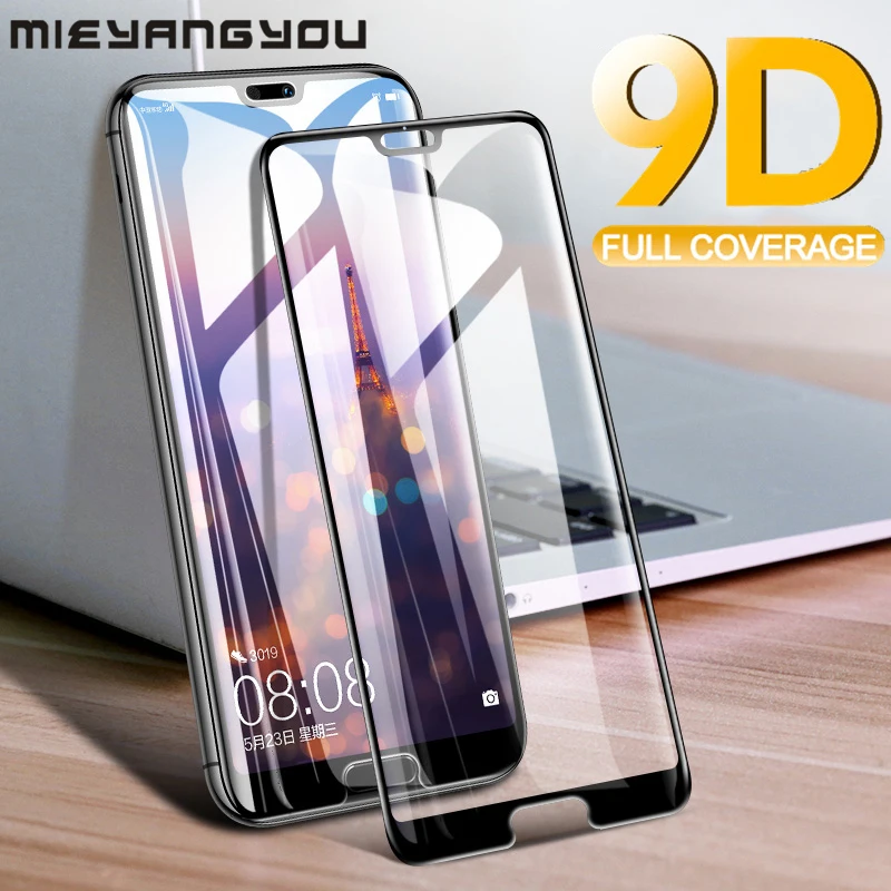 

New 9D Full Coverage Tempered Glass For Huawei P20 Pro P30 Mate 20 Lite On Nova 3 3i P10 Plus Screen Protector Protection Film