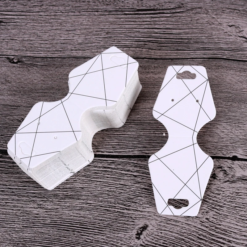100pcs/lot White Paper Earrings Card Fashion Hairpin Cards Nice Jewelry Organizer Bracelet Necklace Display Packaging Cards Tags 100pcs/lot White Paper Earrings Card Fashion Hairpin Cards Nice Jewelry Organizer Bracelet Necklace Display Packaging Cards Tags