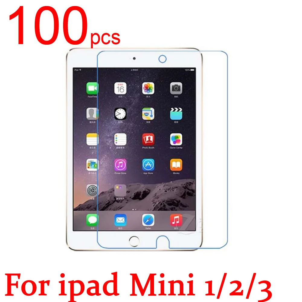 100pcs Ultra Clear Glossy/Matte/Nano anti Explosion LCD Screen Protector Cover Film For Apple