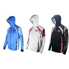 Одежда для рыбалки Мужская дышащая рубашка Upf 50+ УФ Защита открытый спортивный костюм Осенняя Рыбацкая рубашка с капюшоном плюс размер