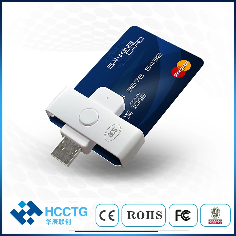 ISO 7816 IC чип контактный USB Смарт кард ридер ACR39U N1|Картридеры| |