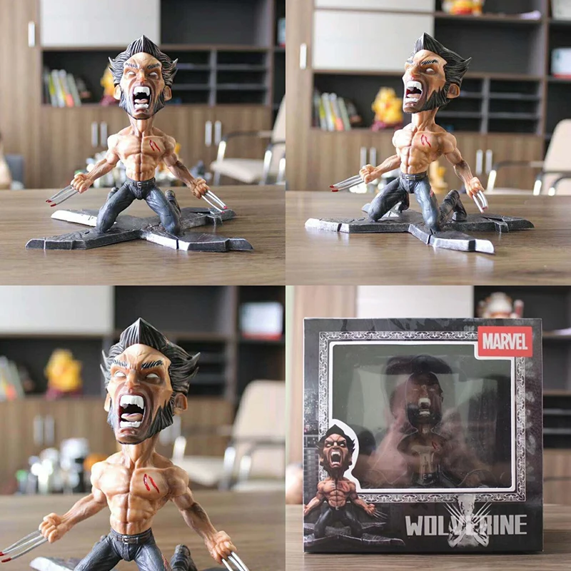 

20cm X-Men Wolverine Logan Howlett Statue PVC Action Figure Collectible For Kids Toys Gifts Brinquedos