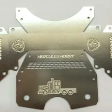 Коробка передач сплав задняя крышка для 1/14 трактор, экскаватор грузовик Tamiya по супер скидке RC4 6x6, 8x8 прицеп Рок Гусеничный RC SCA человек BENZ