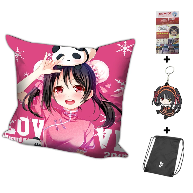 Hobby Express Yazawa Nico Love Live Anime Dakimakura Square Pillow