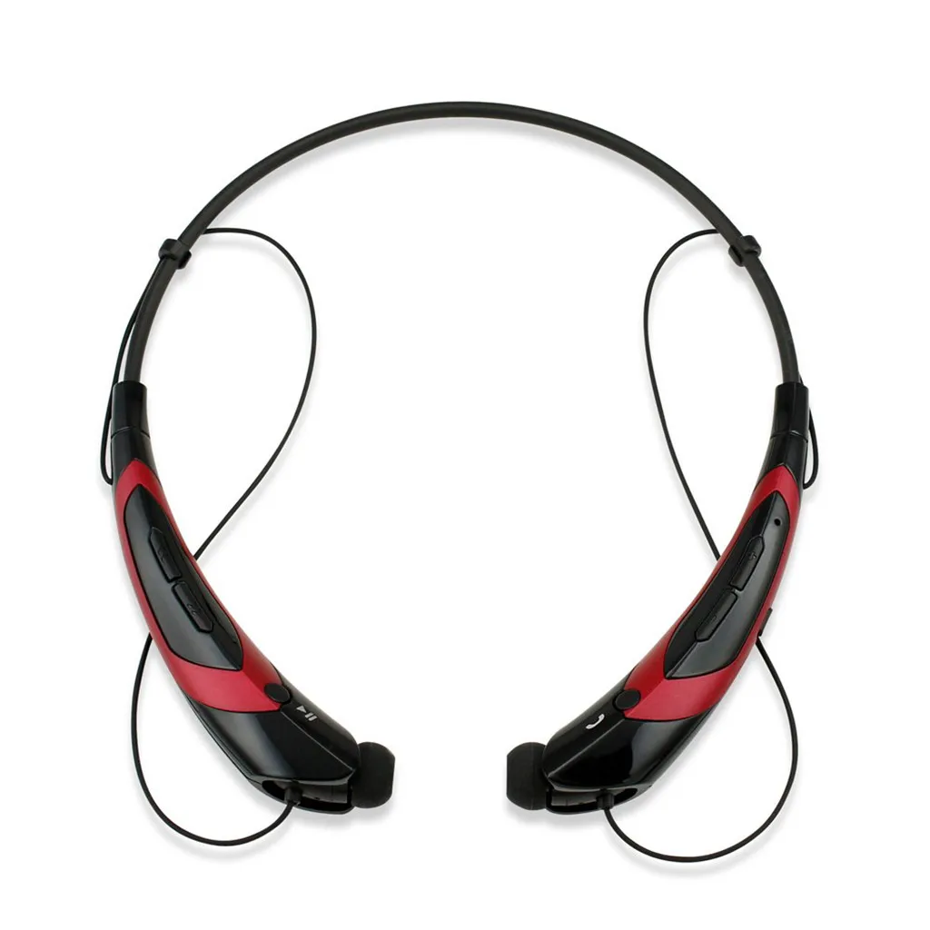 Binmer висит шеи Bluetooth спортивные наушники Металлические ушные вкладыши супер