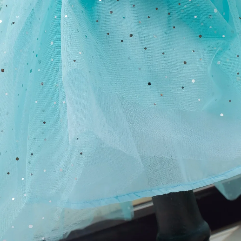 Disney Frozen новые костюмы для детей Эльза партия костюм Эльзы jurk vestido de festa fantasias infantis para menina disfraz princesa