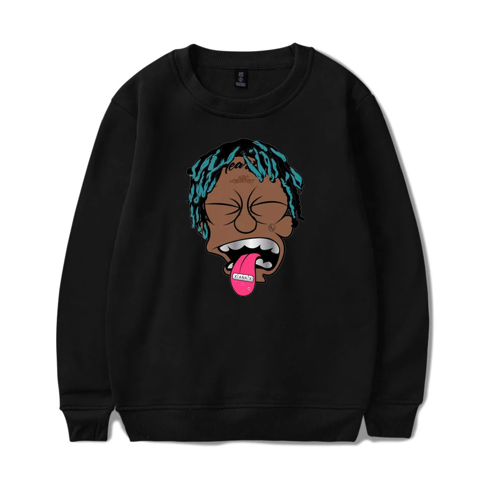 Толстовка с капюшоном Lil Uzi Vert толстовка длинным рукавом для мужчин и женщин