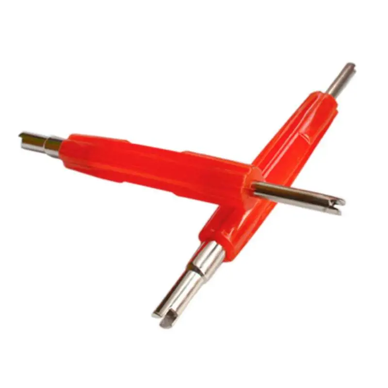 Stainless Steel Dual Head Car Tire A/C Valve Stem Core Remover Repair Tool |