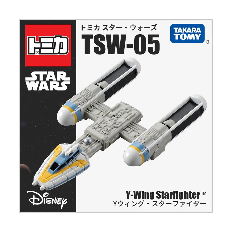 TAKARA TOMY TOMICA Diecast TSW-05 STAR WARS Y-Wing Starfighter
