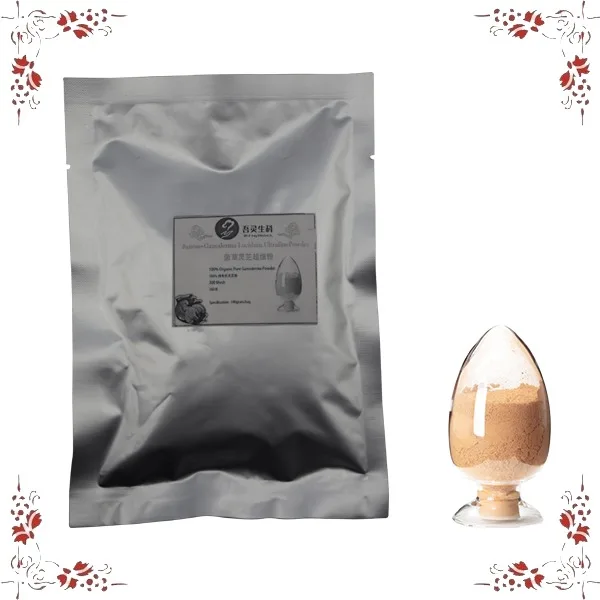 Free Shipping Organic lingzhi mushroom powder |