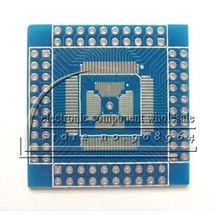 QFN/TQFP/LQFP QFP 16 80 pin 0 5 мм шаг для dip pcb Адаптерная плата 2 стороны|dip pcb|qfn to dippcb board |