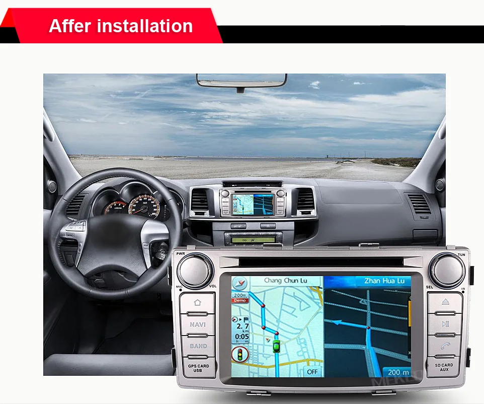 Perfect PX3 Android 7.1 2G RAM CAR DVD FOR TOYOTA HILUX / Fortuner 2012-2015 car audio gps player stereo head unit Multimedia build in 3