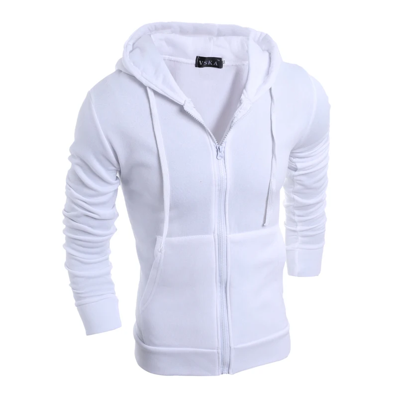 Толстовка мужская с капюшоном на молнии XXL YJ 2018|male hoodies|mens winter hoodieswinter hoodie |