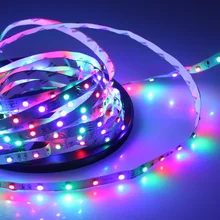 Led Strip Lights 12V Flexible LED Tape No Waterproof Strips led strips 5m/roll rgb led strip No 12v power supply luci natale