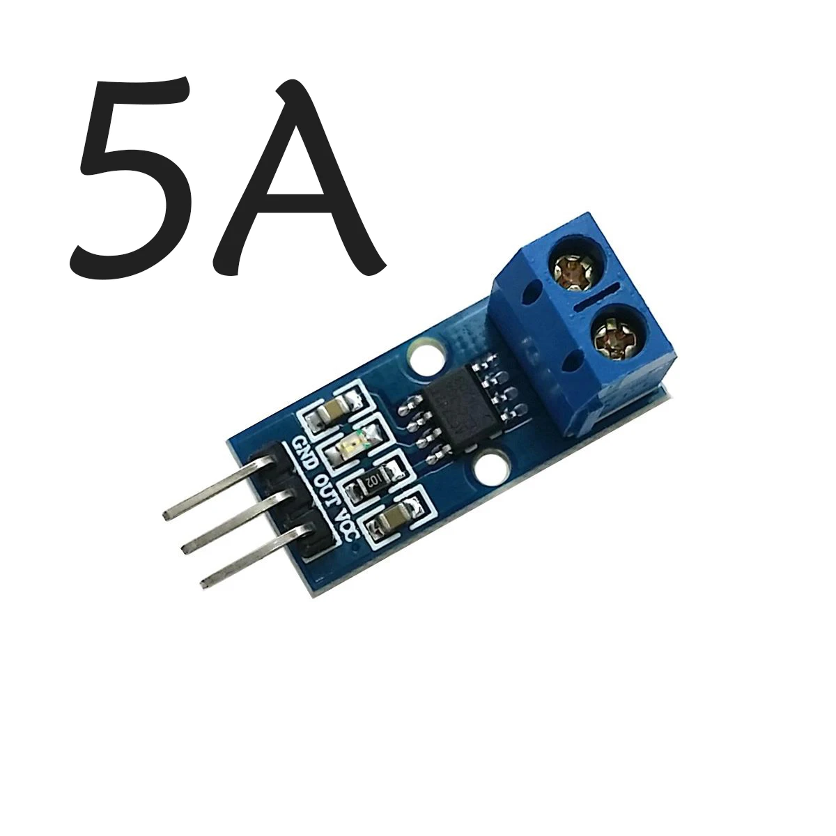 1 шт. 5A/20A/30A зал Текущий сенсор модуль ACS712 модель для arduino - Цвет: ACS712 5A