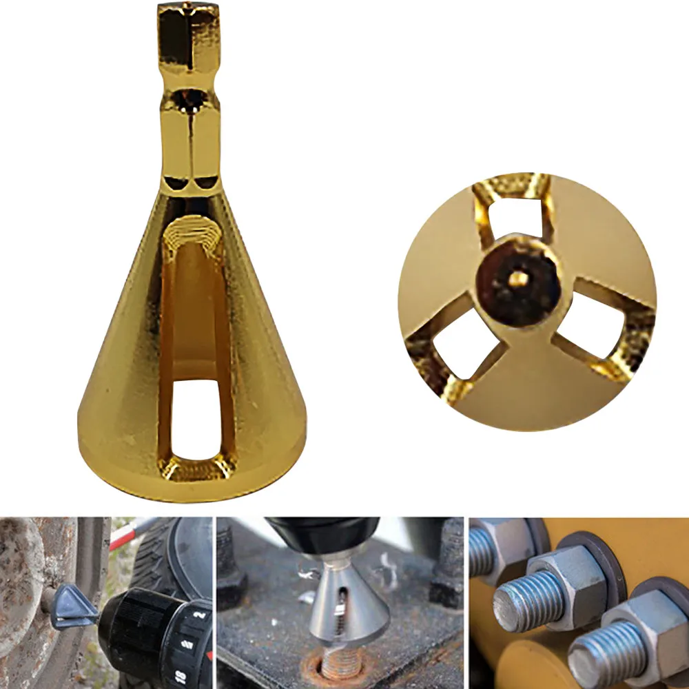 

Metal Drills Bit Deburring External Chamfer Tool Stainless Steel Metal Remove Burr Tools for all kinds of Chuck Drills 2019new